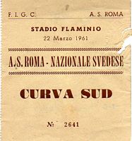 1960/61 Roma/Svezia